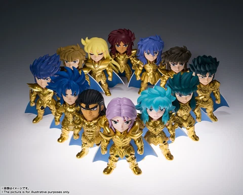 Bandai Tamashii Nation Box Saint Seiya Artlized Gather! Strongest Gold Saint Box Cover
