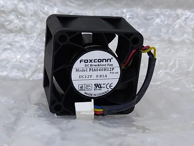 1 pcs  FOXCONN Fan PIA040H12P 12V 0.81A 4028 4CM 4 wire PWM violence cooling fan - Image 1 of 2