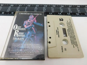 Ozzy Osbourne Randy Rhoads Cassette Tribute Audio Tape ZXT-40714 - Picture 1 of 3