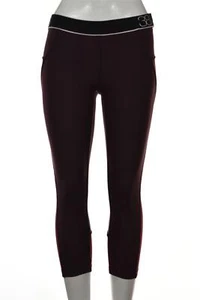 Pantalones para mujer Theory 38 Dust CW Podium talla P púrpura granate Capri Leggings de nailon - Imagen 1 de 5
