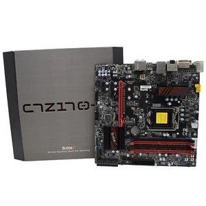 Intel Z170 Motherboard Supermicro C7Z170-M LGA1151 DDR4 for Intel Core i3/i5/i7 - Picture 1 of 13