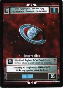 Star Trek CCG Insurrection Near-Mint/NM Common – TMP 2002 - Picture 1 of 1