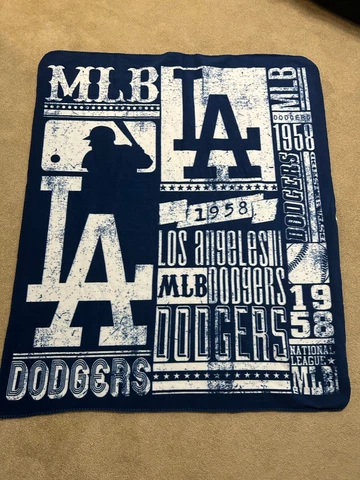 LA Dodgers SGA? Fleece Throw Blanket 48" x 58" Los Angeles Cover