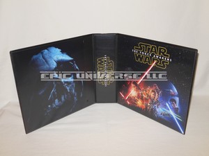 Custom Made 3 Inch 2015 Topps Star Wars The Force Awakens Trading Card Binder