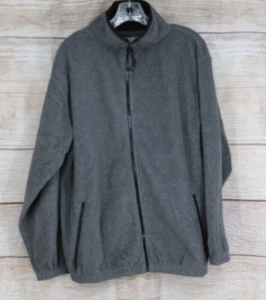 Colorado Timberline Mens Size Medium Fleece Full Zip Jacket Heather Gray - Picture 1 of 6