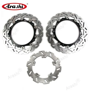 Rueda no forjada Fit BMW S1000RR 2009-2018 S 1000 RR rotor de disco de freno delantero trasero - Imagen 1 de 11