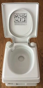 VTG Visa Potty 268 Portable Camping Toilet Tested Original Box - Picture 1 of 24