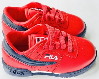 FILA Original Fitness 7VF80105-640 rojo/azul marino/blanco niño pequeño talla EE. UU. 8 Foto 1 de 4