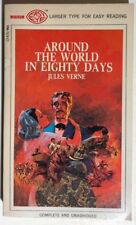AROUND THE WORLD IN EIGHTY DAYS by Jules Verne (1968) Magnum pb