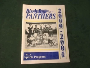 Fall 2000-01 Birch Run High School Panthers Sports Program ~Michigan~598 - Imagen 1 de 6