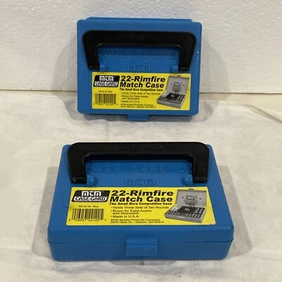 LOTE DE 2 FUNDAS 22 RIMFIRE 30 RONDAS MATCH/AMMO Foto 1 de 4