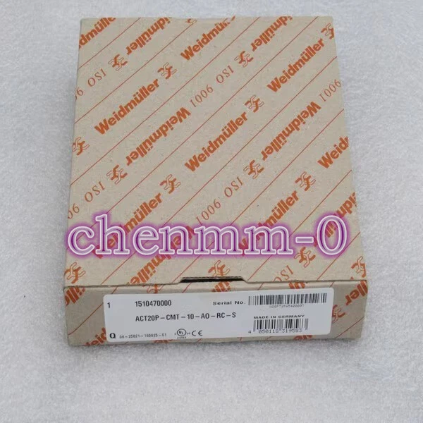 1PC NEW Weidmuller signal transmitter ACT20P-CMT-10-AO-RC-S 1510470000 #YY - Image 1 of 1