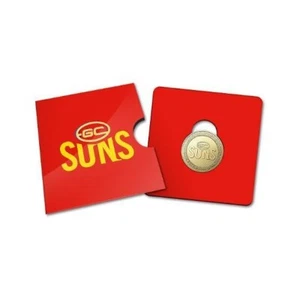 2023 Australian Football League (AFL) $1 Coin - Gold Coast Suns - Picture 1 of 5