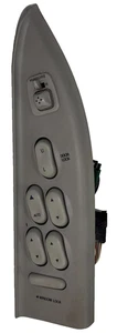 Mercury Grand Marquis Crown Vic 98-02 Left Driver Master Window Switch GRAY OEM - Picture 1 of 7