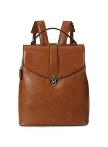 rofozzi Laptop Backpack Purse for Women - Vegan Leather Work Bags Large - Photo 1/15