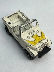 Ertl Dukes of Hazzard Daisy's Jeep CJ w/Eagle Hood 1/64 Scale Hong Kong - Picture 1 of 8