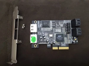 StarTech PEXSATA24E 2 Port eSATA + 4 Port SATA II PCI Express x4 SATA Controller - Picture 1 of 1
