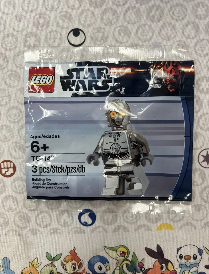 LEGO Star Wars: TC-14 Polybag (5000063) - New Sealed Chrome Protocol Droid Rare - Image 1 of 1