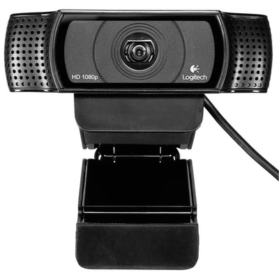 Logitech HD Pro C920 Webcam USB 2.0 1920 x 1080 pixels Black - Bild 1 von 3