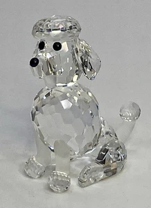 VTG Swarovski Crystal SITTING POODLE Figurine 181317, Made In Austria. - Picture 1 of 10