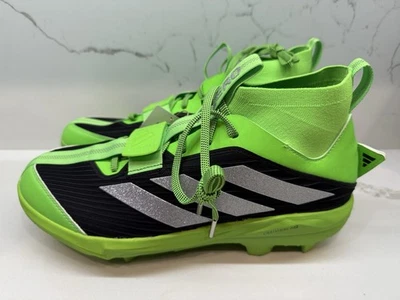 Novas Chuteiras de Beisebol Adidas Adizero Edge+ TPU Verde Solar IH6139 Masculinas Tamanho 10.5 - Imagem 1 de 4