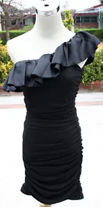 NWT WINDSOR Black Juniors Evening Party Day Dress M - Picture 1 of 2