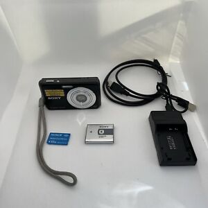 Sony Cybershot DSC-W180 10.1MP Digital Camera Tested + Battery, Charger & More
