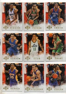 2014-15 PANINI COURT KINGS ROOKIE II RC SET/225 WIGGINS JOEL EMBIID LaVINE - Imagen 1 de 4