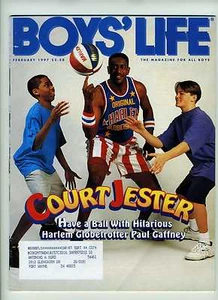 February 1997 Boys Life Paul Gaffney Harlem Globetrotters - Picture 1 of 2