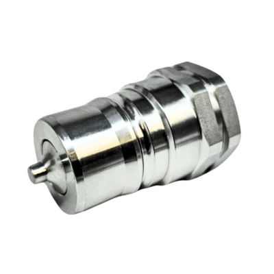 FLOWFIT Hydraulic ISO A quick release coupling, Male, 1/4" to 2" BSP