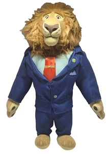 DISNEY ZOOTROPOLIS MAYOR CORAZÓN DE LEÓN PELUCHE PELUCHE 15" TIENDA DISNEY ESTAMPADO - Imagen 1 de 14