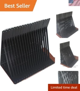 20 Stück L16" x H 10" Schwarz Schwerlast Regalwinkel mit Schrauben Metall Regal... - Bild 1 von 9