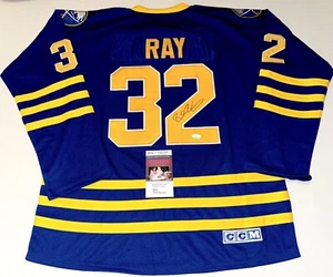 Rob Ray signed Buffalo Sabres jersey autographed #3 JSA - Picture 1 of 4