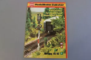 W996B BUSCH Train catalogue Ho N Z I 1982 83 44p 29,7*21 D Katalog Modellbahn - Bild 1 von 4