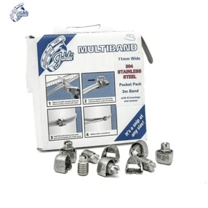 Jubilee Hose Clamp Kit Stainless Steel Multiband DIY Screws/Reels Pocket Packs - Picture 1 of 35