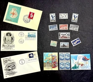 StampTLC Frankreich Antarktis Nord-Südpol Pinguin postfrisch über 100 $ Katze VIELE EXTRAS - Bild 1 von 9