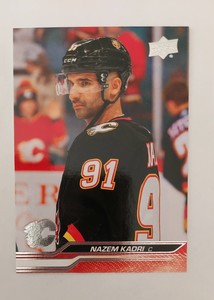 2023-24 Upper Deck Series 1 Base #26 Nazem Kadri Calgary Flames