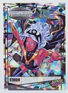 2015 UD Marvel Vibranium Refinado Refractor #78 Storm Tarjeta coleccionable 79/99 Casi Nuevo/M - Imagen 1 de 2