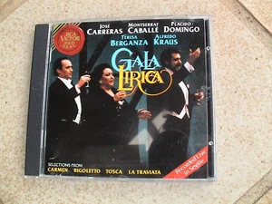 JOSE CARRERAS*MONTSERRAT CABALLE*PLACIDO DOMINGO*GALA LIRICA*CD - Bild 1 von 2