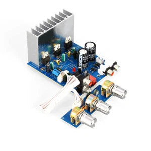 Scheda amplificatore di potenza subwoofer 2.1 canali TDA2030 con manopola modulo rifinito fai da te - Foto 1 di 6