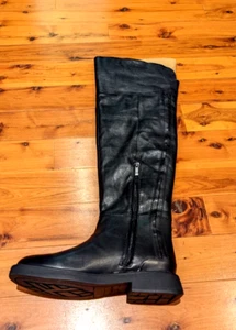 Franco Sarto Battina Black Riding Boots Size 8 - Picture 1 of 10