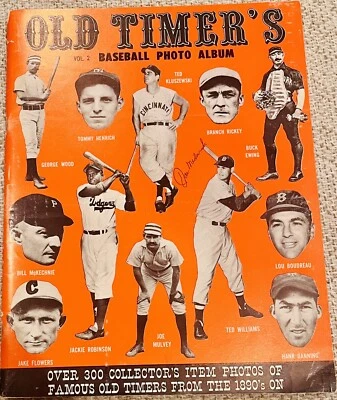 JOE MEDWICK 1963  SIGNED BASEBALL PROGRAM NICE AUTO DIED 1975  PSA/DNA - Image 1 of 4