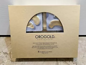 OROGOLD Exclusive 24K Deep Tissue Rejuvenation & Collagen Eye Renewal Mask 25pcs - Picture 1 of 5