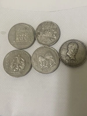 Lote De 5 Monedas 1985 75 aniversario Copa De Futbol Y 175 Aniversario - Image 1 of 4