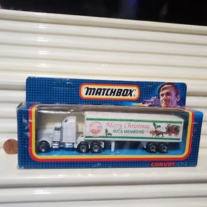 Matchbox "MERRY CHRISTMAS MICA MEMBERS 1990" CY104 Kenworth Transporter *ExcInBx - Picture 1 of 13