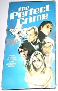 The Perfect Crime (1985, VHS)(Drama) Joseph Cotten, Antony Steel! - Imagen 1 de 3