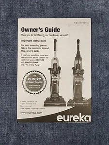 Aspiradora Eureka NEU180 vertical manual guía del propietario s-2D - Imagen 1 de 2