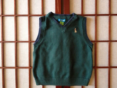 Suéter GREENDOG Verde Pull Over Sin Mangas Niños Ropa Talla 24 Meses Prenda Foto 1 de 4