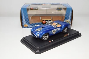 B66 1:24 BBURAGO BURAGO SHELBY COBRA 427 40 ANNIVERSARIO NUOVO CON SCATOLA - Foto 1 di 19