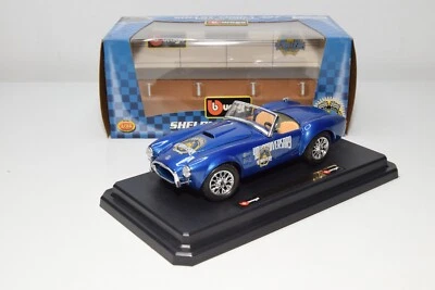 B66 1:24 BBURAGO BURAGO SHELBY COBRA 427 40 ANNIVERSARIO NUOVO CON SCATOLA - Immagine 1 di 4